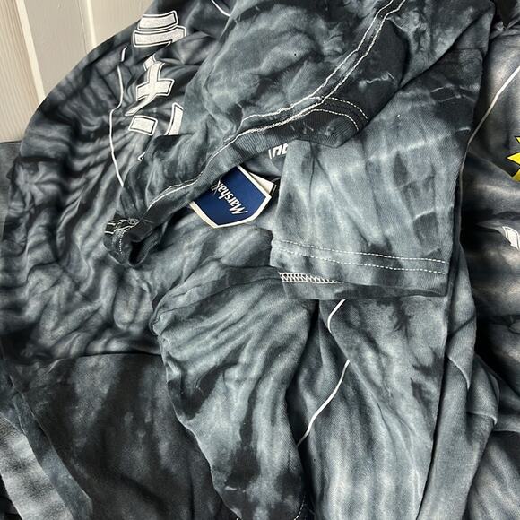 Naruto Shippuden Ichiraku Ramen Shop Tie Dye Graphic Tee Gray Black Large - Picture 5 of 6